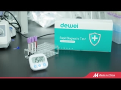 Método de flujo lateral de la cinta de prueba rápida de los anticuerpos contra el dengue NS1 y IgG/IgM