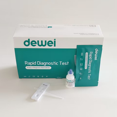 AIDS HIV Rapid Diagnostic Test Cassette 1/2/O Tri Line Human Immunodeficiency Virus