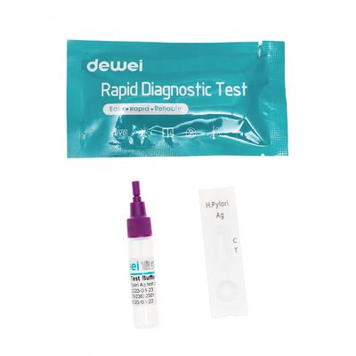 CE H Pylori Antigen Test Kit Feces Sampling Rapid Diagnostic Kit High Accuracy