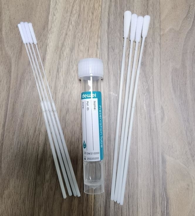 Specimen Collection for Covid-19 Nasal Nasopharyngeal Oral Oropharyngeal Swab with Breakpoint